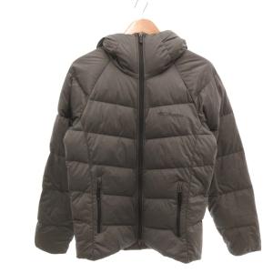 ライトソンピークフーディ ダウンジャケット キルティング M グレー PM5499 /YJ GY61