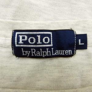 Polo by Ralph Lauren Tシャツ カットソー 半袖 L グレージュ /SM20 GY61