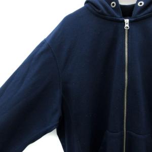 THE NORTH FACE ジャケット パーカー スウェット ミドル丈 ジップアップ ロゴ刺? L 紺 ネイビー NT12140 /SY2