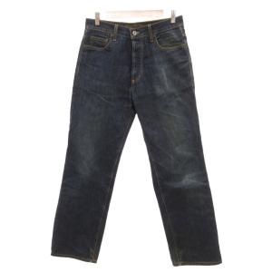 -dm. 90’s オールドステューシー デニムパンツ ジーンズ ワイド バギー 30 インディゴブルー