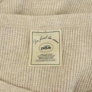 gelato pique スターワッフルドレス ワンピース ロング 長袖 ルームウエア F ベージュ /MY OS GY58