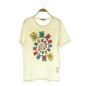 09AW グレイトフルデッド ヒスベア Tシャツ 半袖 プリント M ホワイト /MY OS GY58
