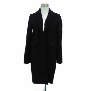 チェスターコート ロング丈 36 濃紺 ダークネイビー /HO15 GY58