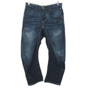 デニムパンツ ジーンズ ストレートパンツ 32 紺 ネイビー EFB53 /SY82 GY58