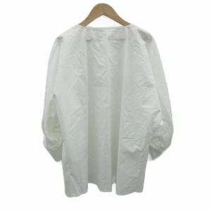 ADORE カットソー 38 白 ホワイト スリットネック 長袖 /SM58 GY58