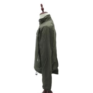 Patagonia ブルゾンジャケット ミドル丈 L ナイロン カーキ スタンドカラー /HO14 GY58