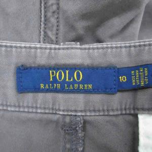 POLO RALPH LAUREN ショートパンツ 短パン 大きいサイズ 10 グレージュ /YS37 GY58