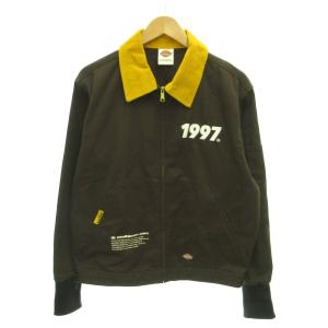 × Youth Loser 1997 ジャケット M 茶 ブラウン 長袖 レギュラーカラー ロゴ刺繍 /YJ