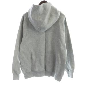 VANS 90s ヴィンテージ 旧タグ パーカー スウェット 長袖 ロゴプリント 裏起毛 L グレー /KW GY58