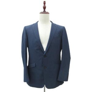 SUIT SELECT スーツ セットアップ 上下 テーラードジャケット ミドル丈 シングルボタン ストライプ柄 スラックスパンツ