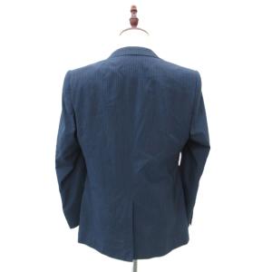 SUIT SELECT スーツ セットアップ 上下 テーラードジャケット ミドル丈 シングルボタン ストライプ柄 スラックスパンツ