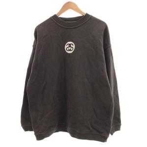 オールドステューシー スウェット トレーナー ロゴ M グレー /JS GY58