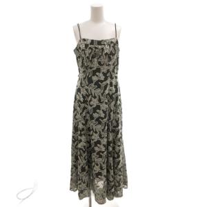 カットジャガードキャミワンピ ワンピース 総柄 ロング 1 グレー SWFO224235 /FF GY60