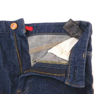 RED CARD TOKYO デニムパンツ ジーンズ リネン混 クロップド丈 ワイドシルエット 25 インディゴブルー /YJ