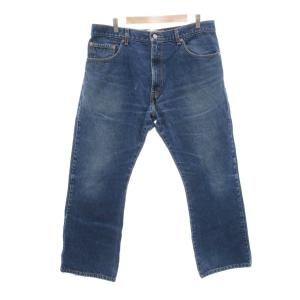 517 デニムパンツ W38 L30 インディゴブルー ウォッシュ加工 ブーツカット