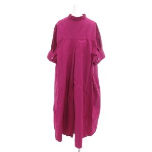 JOURNAL STANDARD 美品 ワンピース ピンク スタンドカラー スキッパーネック 七分袖 /TZ GY60