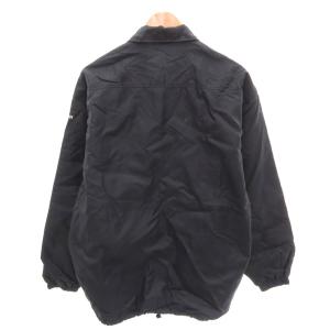 HELLY HANSEN ナイロンコーチジャケット レギュラーカラー ロゴプリント 裏毛 XL 紺 ネイビー /YJ GY60