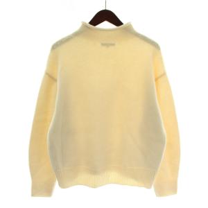 23区 MY STANDARD ニット セーター ウール カシミヤ混 長袖 ハイネック 38 アイボリー /XZ