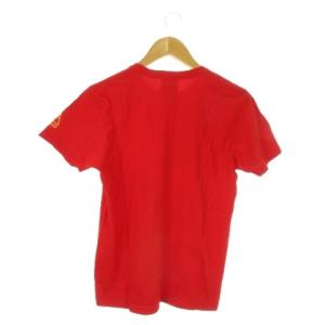 Le coq sportif Tシャツ M 赤 レッド 半袖 クルーネック プリント 名古屋グランパスエイト ドラガン ストイコビッチ