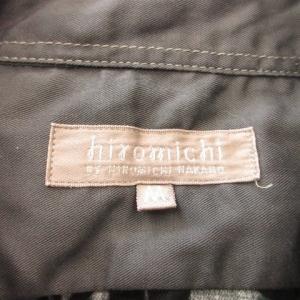 hiromichi nakano hiromichi BY HIROMICHI NAKANO サファリシャツ M 緑 グリーン 植物柄 半袖