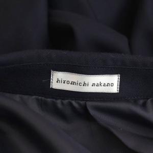 hiromichi nakano テーラードジャケット 背抜き ウール LL ネイビー /DO GY60