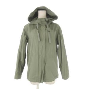 マウンテンパーカー ジャケット 上着 38 緑 グリーン フード付き 長袖 無地 /CK23 GY63