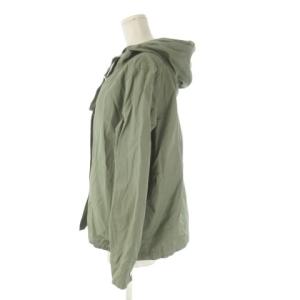 23区 マウンテンパーカー ジャケット 上着 38 緑 グリーン フード付き 長袖 無地 /CK23 GY63