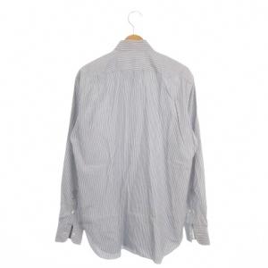 Ermenegildo Zegna Yシャツ ワイシャツ 長袖 ストライプ 40 15 3/4 紺 ネイビー /AH8 GY63