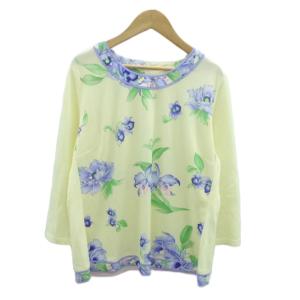 ブラウス カットソー 44 マルチカラー 花柄