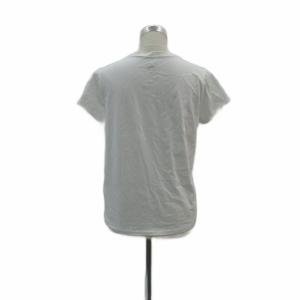 POLO RALPH LAUREN Tシャツ カットソー M 白 ホワイト Vネック 半袖 ロゴ刺繍 /SM19 GY63