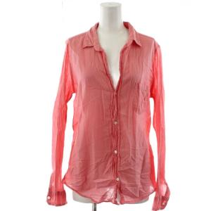 シャツ S ピンク 長袖 胸ポケット スキッパー レギュラーカラー /GG GY60