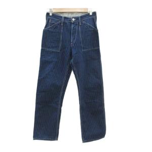 UNION SPECIAL OVERALLS ワークパンツ W28 L32 紺 ネイビー ボタンフライ