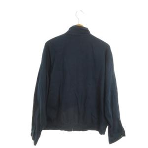 Polo by Ralph Lauren ジャケット ジップアップ スタンドカラー ロゴ刺繍 L 紺 ネイビー /AH1 GY59