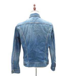 LEE デニムジャケット Gジャン ジージャン 上着 ミドル丈 L 青 ブルー /HO17 GY59