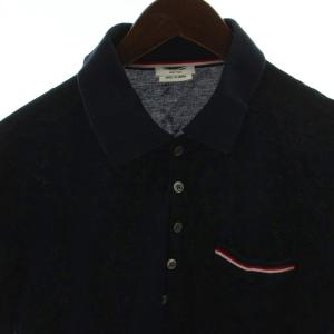 THOM BROWNE ポロシャツ 3 ネイビー MJP022A-01455415