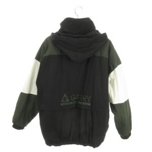 BEAMS HEART 中綿ジャケット 上着 S 緑 グリーン 長袖 フード付き 切り替えデザイン /MN34 ECC001