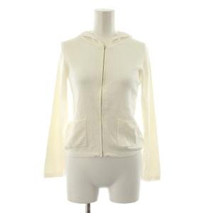 COUTURE パーカー 34P 白 ホワイト ジップアップ 長袖 /KU GY60