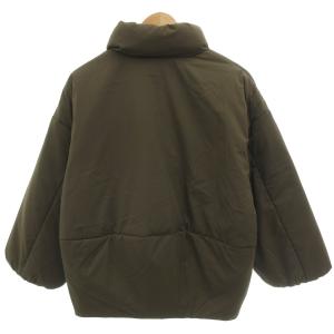 ORCIVAL 美品 中綿ジャケット 1 カーキ  スタンドカラー ボックスシルエット ボタン留 /HW ECB001