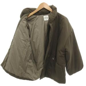 ORCIVAL 美品 中綿ジャケット 1 カーキ  スタンドカラー ボックスシルエット ボタン留 /HW ECB001