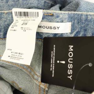 MOUSSY デニムパンツ ジーンズ フレア 25 ブルー /ES ECB001