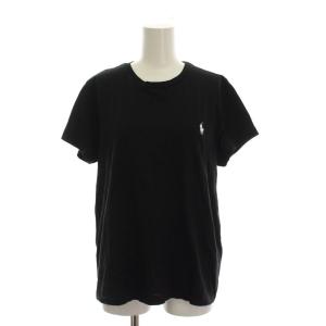 Tシャツ カットソー L 黒 ブラック 半袖 ラウンドネック /YM ECB001