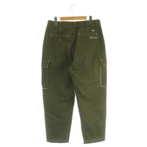 Dickies カーゴパンツ テーパード タック ステッチ 30 カーキ /MY OS ECB001