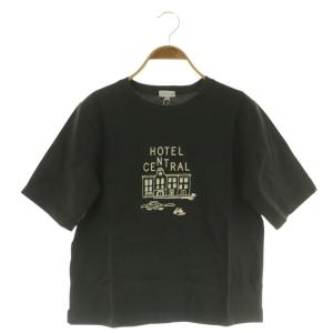 半袖Tシャツ プリント クルーネック 38 チャコールグレー /MY OS ECB001