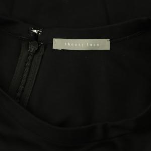 theory luxe 長袖カットソー 袖切替 38 ブラック /MY OS ECC001