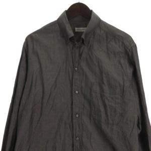 GIORGIO ARMANI シャツ 長袖 グレー 40 ECD001