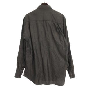 GIORGIO ARMANI シャツ 長袖 グレー 40 ECD001