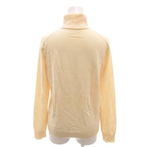 BURBERRY LONDON タグ付き ニット セーター ラインストーン 馬上の騎士ロゴ 長袖 1 アイボリー /YJ ECD001
