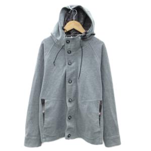 ジャケット 上着 ミドル丈 M グレー フード付き /SM22 ECD001