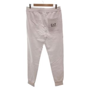 EMPORIO ARMANI ジョギングパンツ スウェットパンツ ロングパンツ M 白 ホワイト 8NPPC3 PJ05Z /MG ECD001