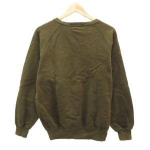 Polo by Ralph Lauren トレーナー スウェット L カーキ クルーネック 長袖 裏起毛 /YS35 ECD001